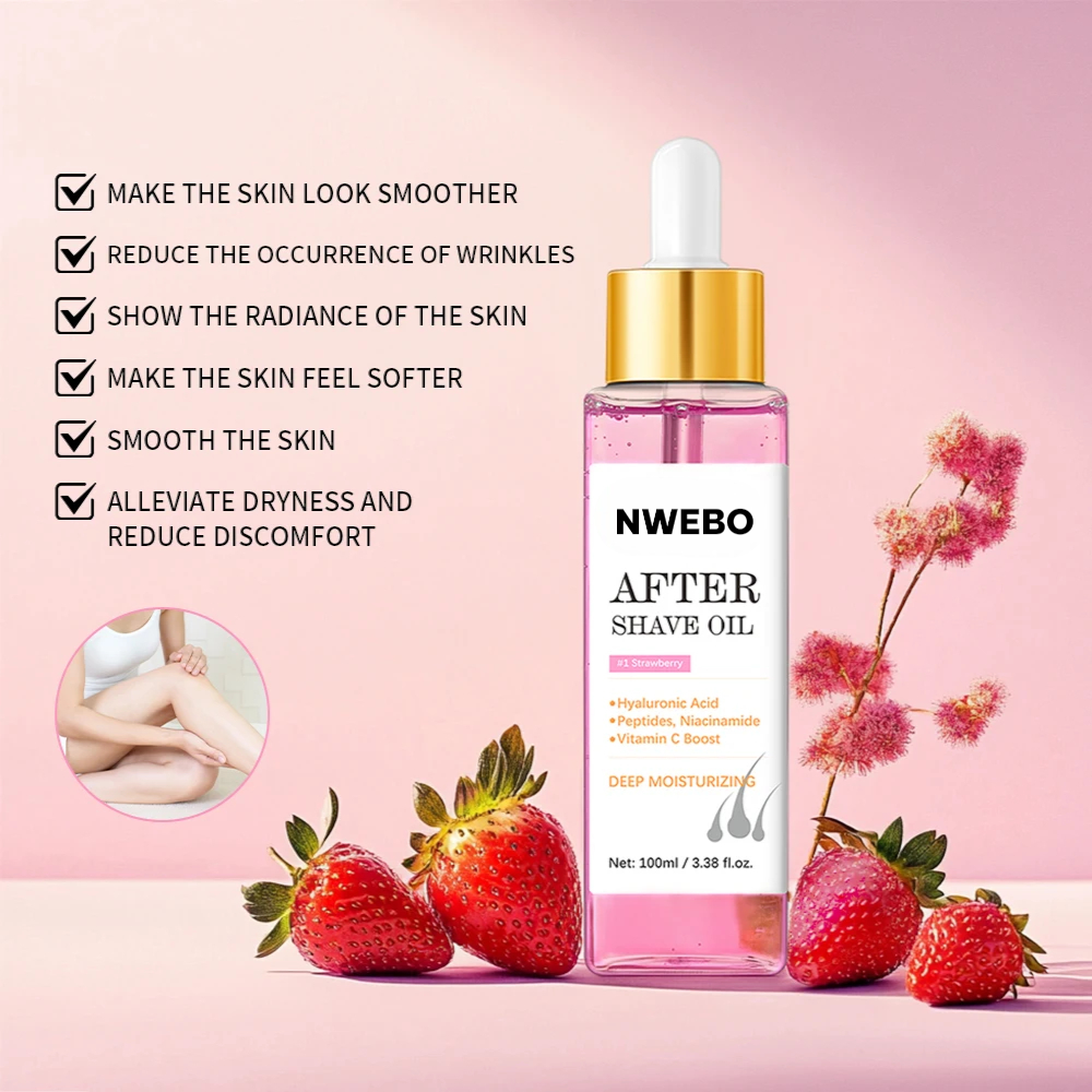 NWEBO After Shave Oil – Soothe, Hydrate & Glow