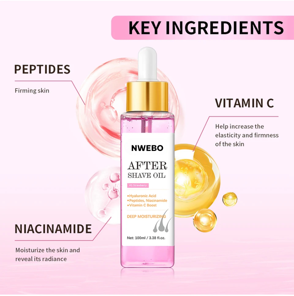NWEBO After Shave Oil – Soothe, Hydrate & Glow